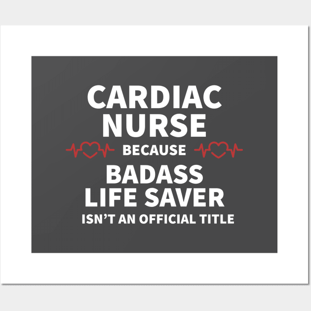 Cardiac Nurse Wall Art by Room Thirty Four